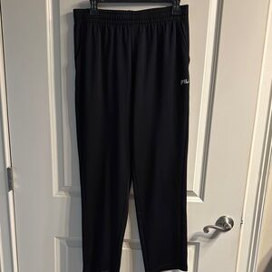 Fila Men's Black Athletic Pants